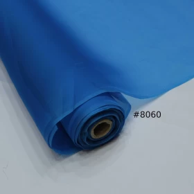 Boston Blue Organza Fabric- 032