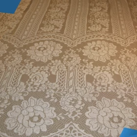 White French Lace - Fabric