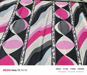 Pattern Silk Fabric-0085
