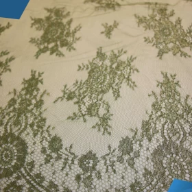 French Lurex Lace Fabric - 045