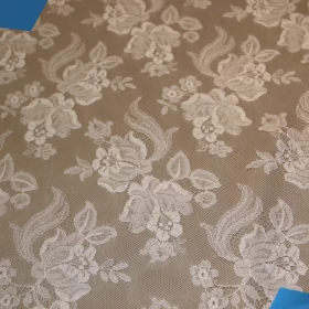 White French Lace - Fabric