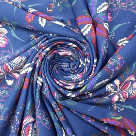 Pattern flowery Stretch Fabric - 012