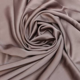 Brown Crepe Alta Moda Italy Fabric - 002