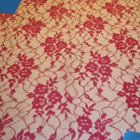 French Lurex Lace Fabric - 035