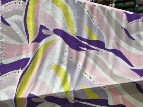 Pattern Silk Fabric-0085