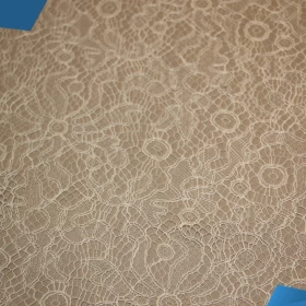 White French Lace - Fabric