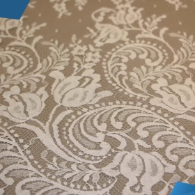 White French Lace - Fabric