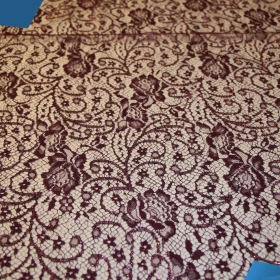 French Lurex Lace Fabric - 090