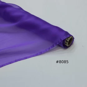 Medium Purple Chiffon Pure silk Fabric - 063