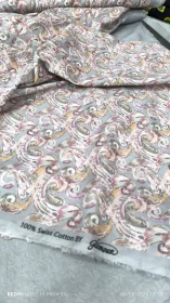 Pattern Silk Fabric-0075