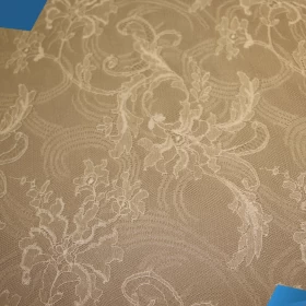 White French Lace - Fabric