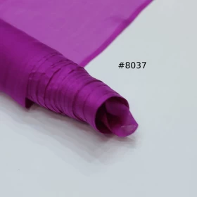 Violet Eggplant  Chiffon Pure silk Fabric - 043