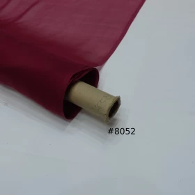 Claret Red Chiffon Pure silk Fabric - 049