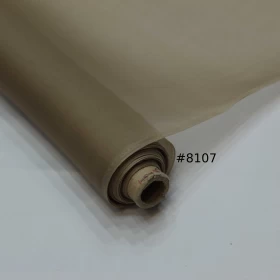 Haze Brown Organza Fabric- 095