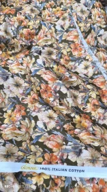 Pattern Silk Fabric-0070