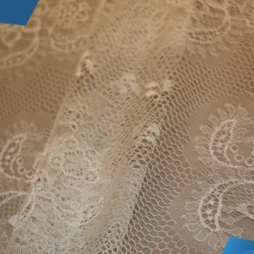 White French Lace - Fabric