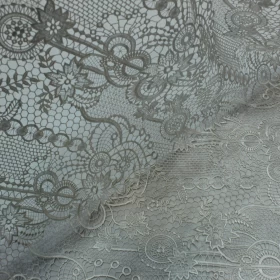 White embroidery lace Fabric - 028