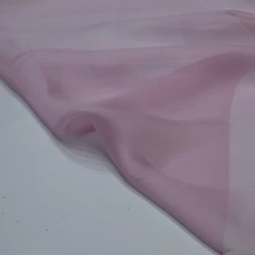 Mountbatten Pink  Organza Fabric- 021