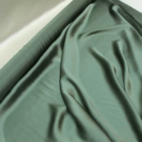 Pure Silk Fabric- Emerald Green