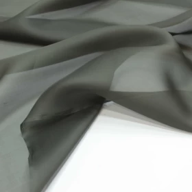 Willow Grove Green Organza Fabric- 082