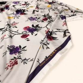 Pattern Silk Fabric-83