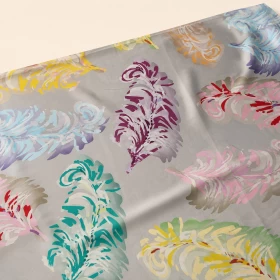 Pattern Silk Fabric-80
