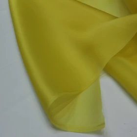 Hacienda Yellow Organza Fabric- 013