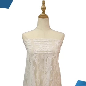 White French Lace - Fabric