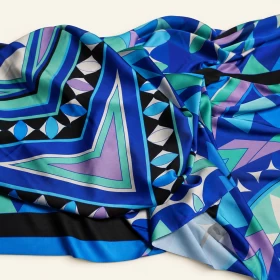 Pattern Silk Fabric-108