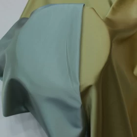 Double Colour Satin Duchesse Fabric - 001