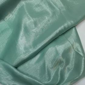 Plain Oxley Green Lurex Chiffon Fabric - 007