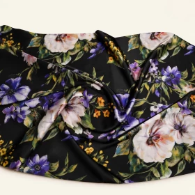 Pattern Silk Fabric-105