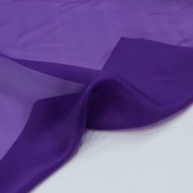 Minsk Purple Organza Fabric- 035