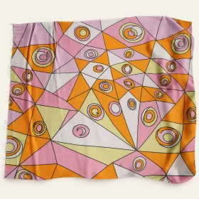 Pattern Silk Fabric-102