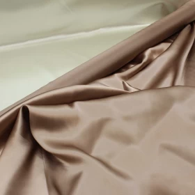 Pure Silk Fabric- Sandal Brown