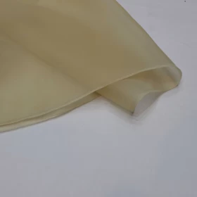 Tallow Beige Organza Fabric- 102