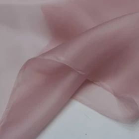 Opium Pink Organza Fabric- 098