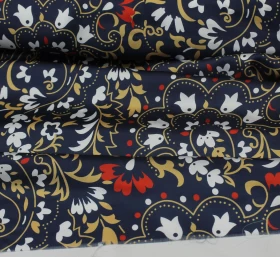 Pattern Silk Fabric-0010