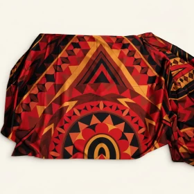 Pattern Silk Fabric-99