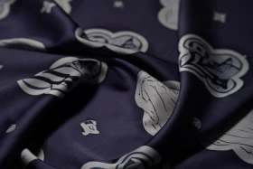 Pattern Silk Fabric-87