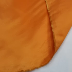 Single Face Orange Satin Duchesse Fabric - 004