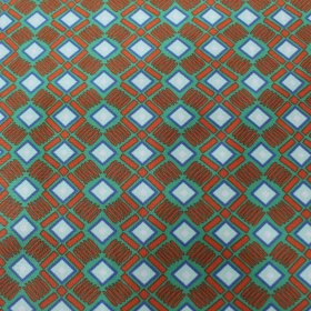 Pattern diamond Stretch Fabric - 009