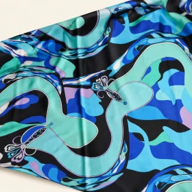 Pattern Silk Fabric-111