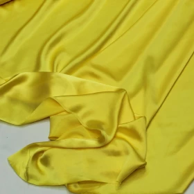 Pure Silk Fabric- Lemon Ginger