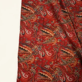 Pattern Silk Fabric-100