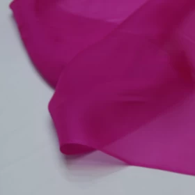 Jazz berry Jam  pink Organza Fabric- 020