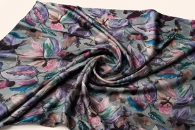 Pattern Silk Fabric-84