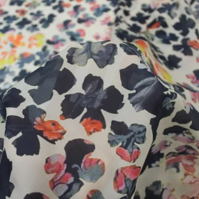 Printed Chiffon Fabric - 021