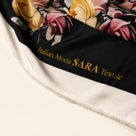 Pattern Silk Fabric-85