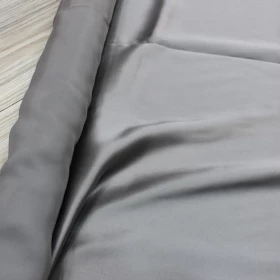 Pure Silk Fabric- Grey